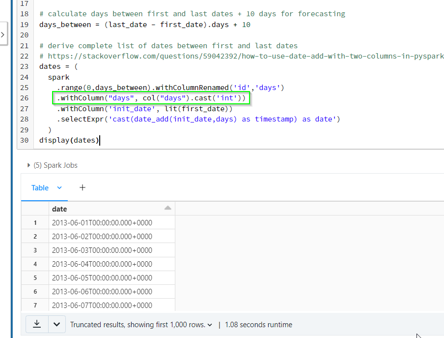 Error In Databricks Code? - Databricks Community - 18641