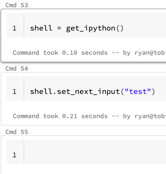 Databricks Behavior