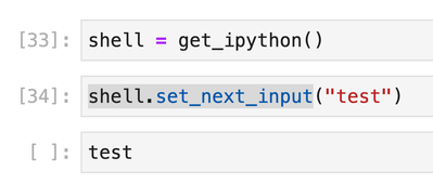 Jupyter Shell Example