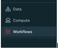 Workflows-Left Nav