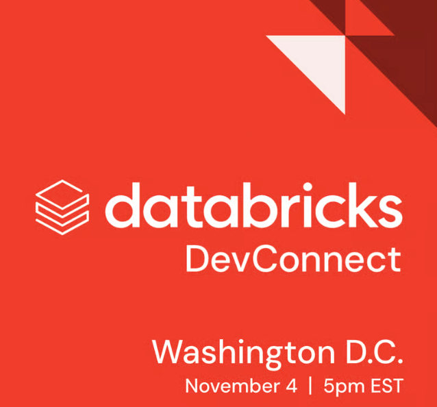 Databricks DevConnect I Washington D.C.
