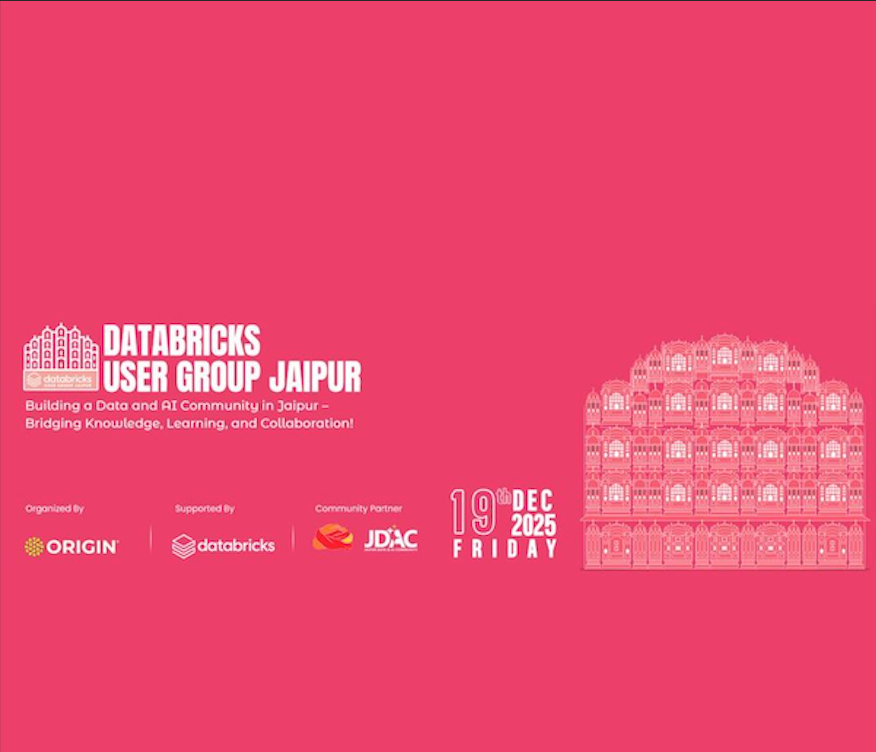 Jaipur Usergroup First Virtual Meetup: AI/BI Genie + Data Science Careers — 19 Dec | 6 PM IST