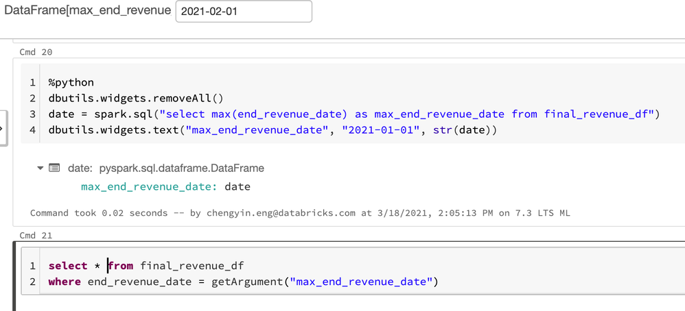 Why does the display name of widgets not match the... - Databricks - 25278