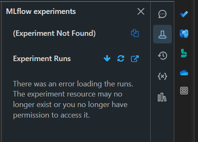 mlflow.set experiment error